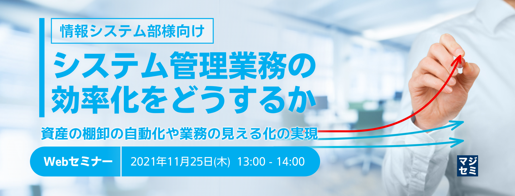 【情報システム部様向け】クラウド利用や内製化で、点在するシステム管理業務をどう効率化するのか ~資産の棚卸の自動化や業務の見える化の実現~