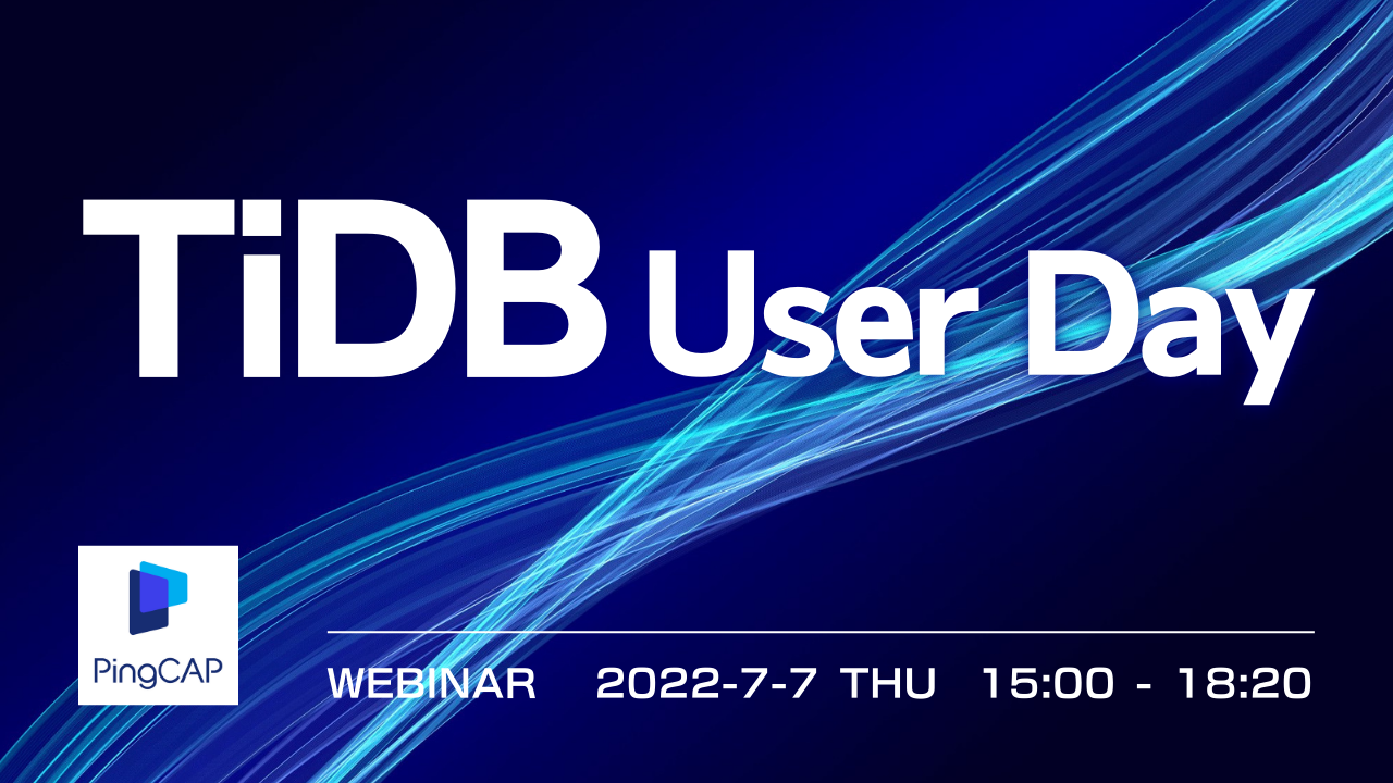 TiDB User Day