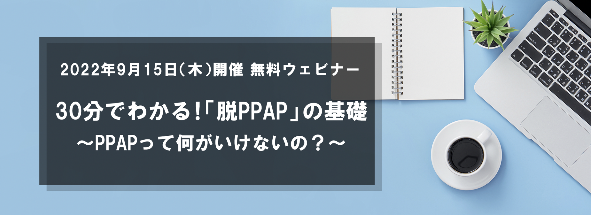  30分でわかる！「脱PPAP」の基礎 ～PPAPって何がいけないの？～