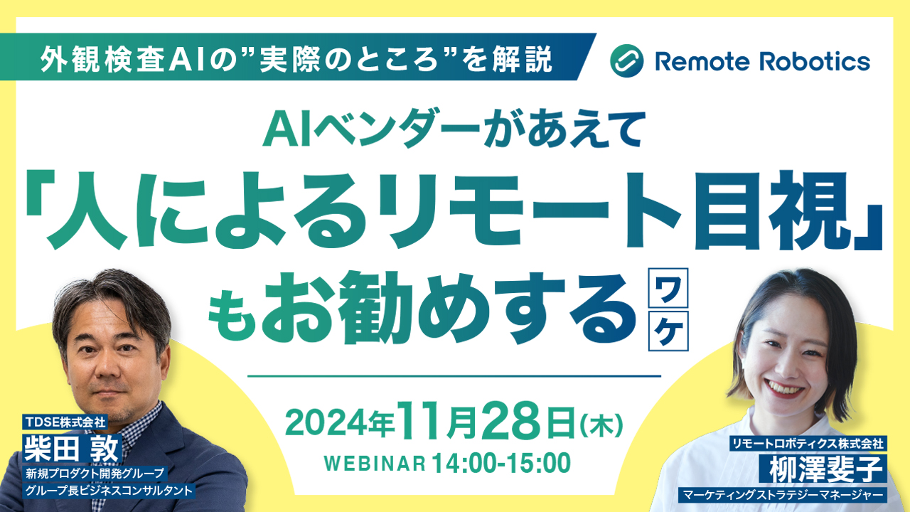 外観検査AIの”実際のところ”を解説 AIベンダーがあえて「人によるリモート目視」もお勧めするワケ